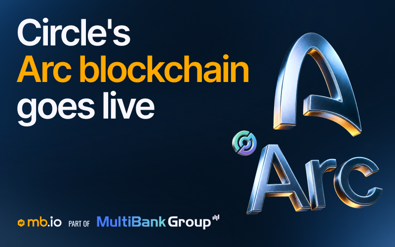 Circle's Arc blockchain is live, and BlackRock and Visa are running it