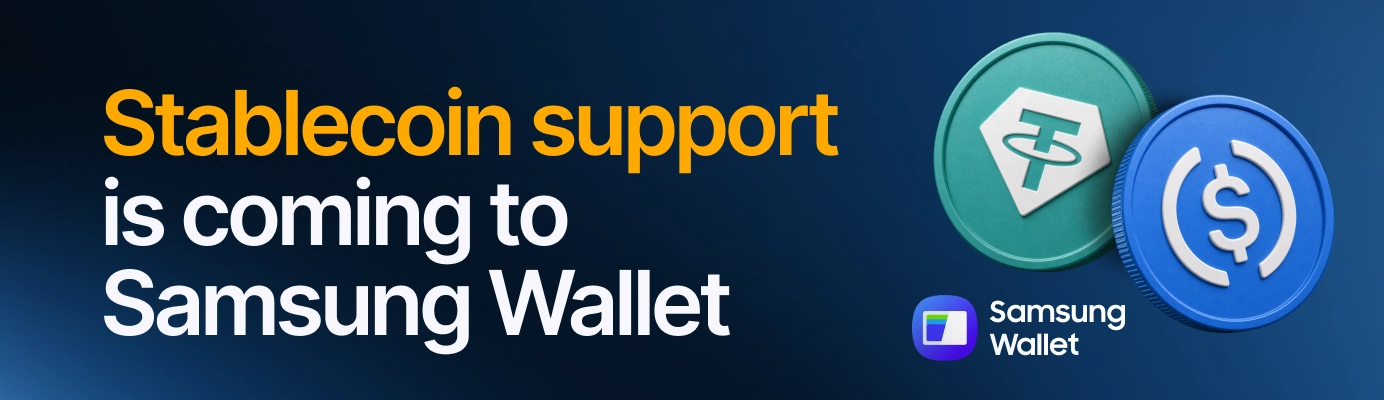 Samsung quiere stablecoins en tu teléfono. Todavía no ha resuelto cómo.
