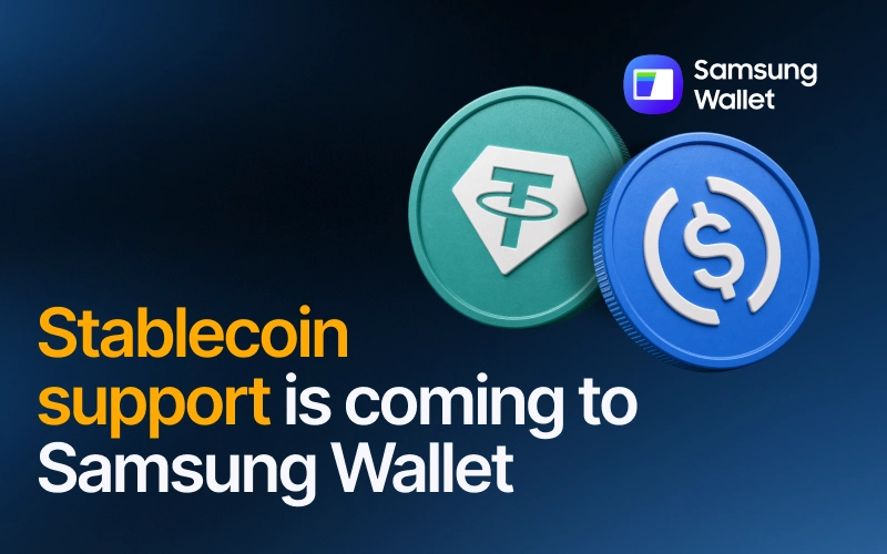 Samsung تريد العملات المستقرة على هاتفك. لكنها لم تحدد الآلية بعد.